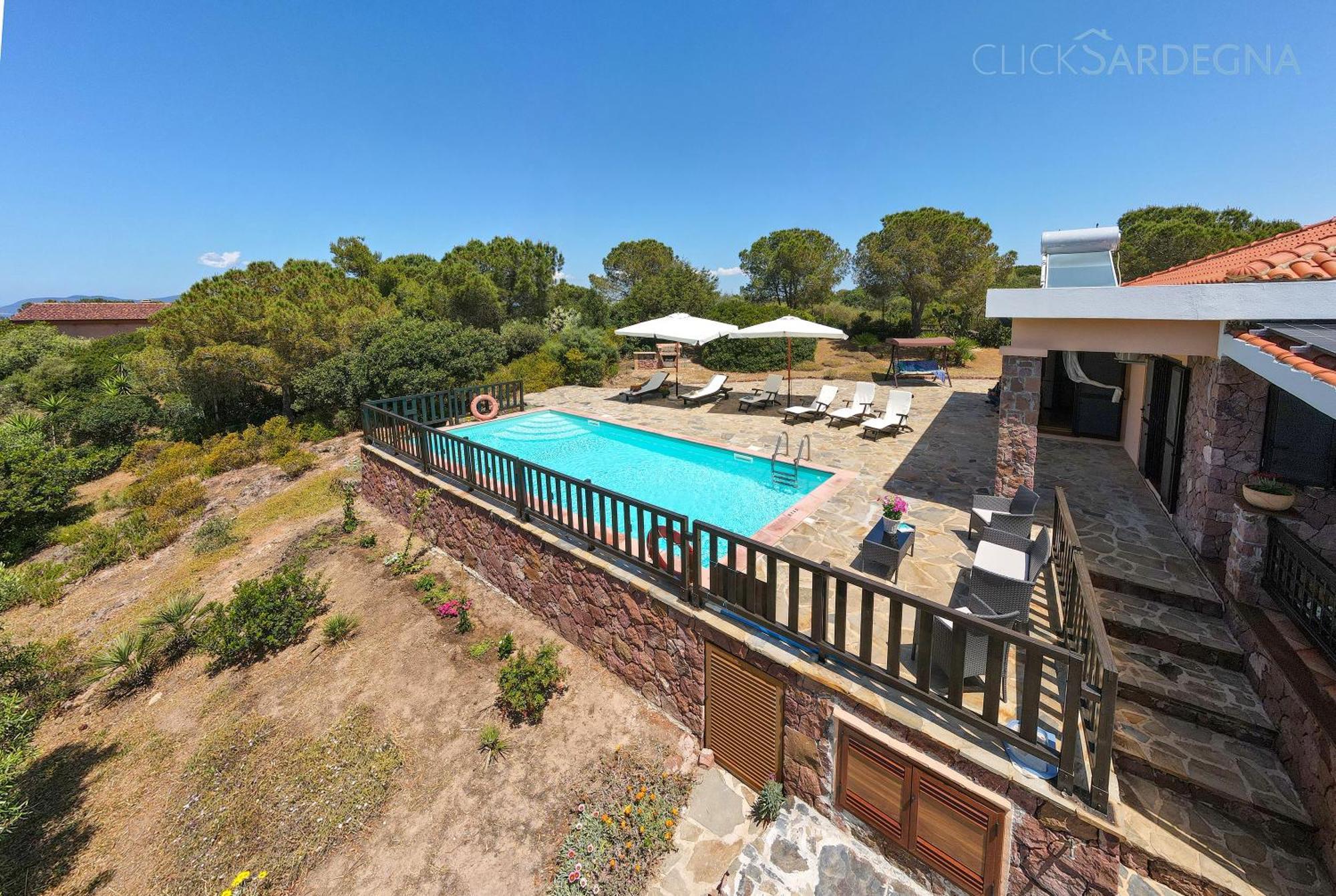 Alghero Villa Barranch With Sea View Swimming Pool For 6 People Exterior foto