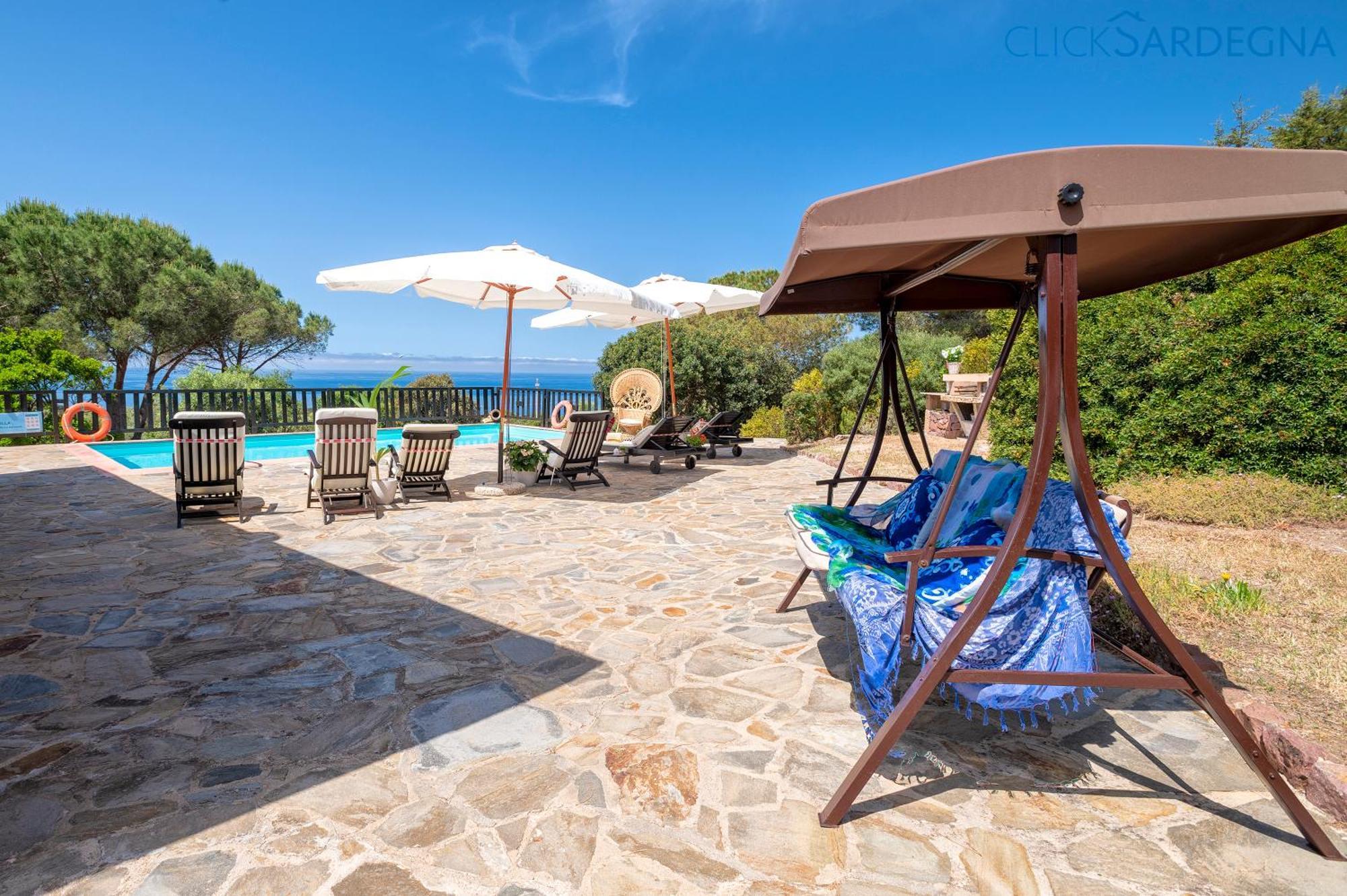 Alghero Villa Barranch With Sea View Swimming Pool For 6 People Exterior foto