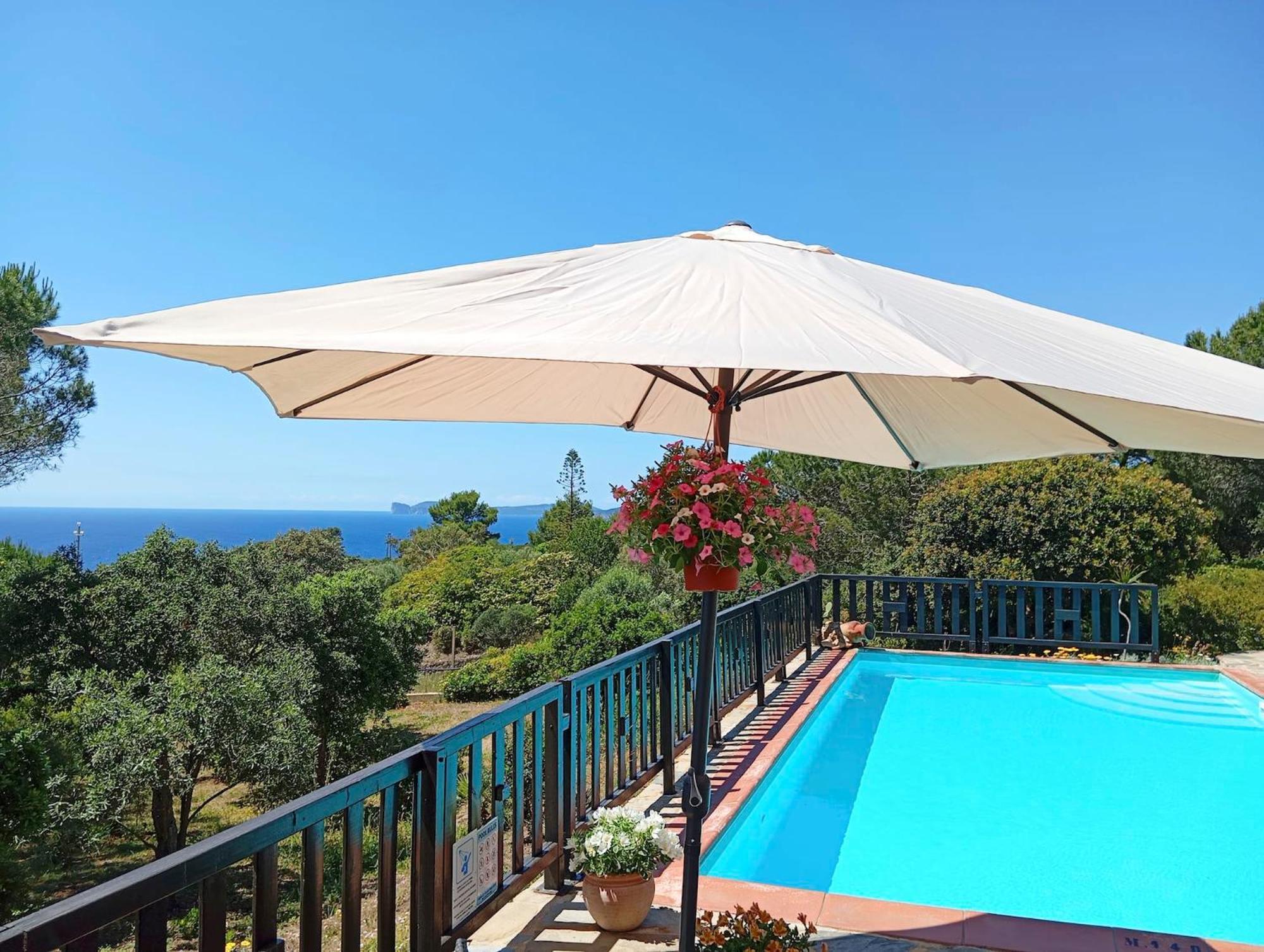 Alghero Villa Barranch With Sea View Swimming Pool For 6 People Exterior foto